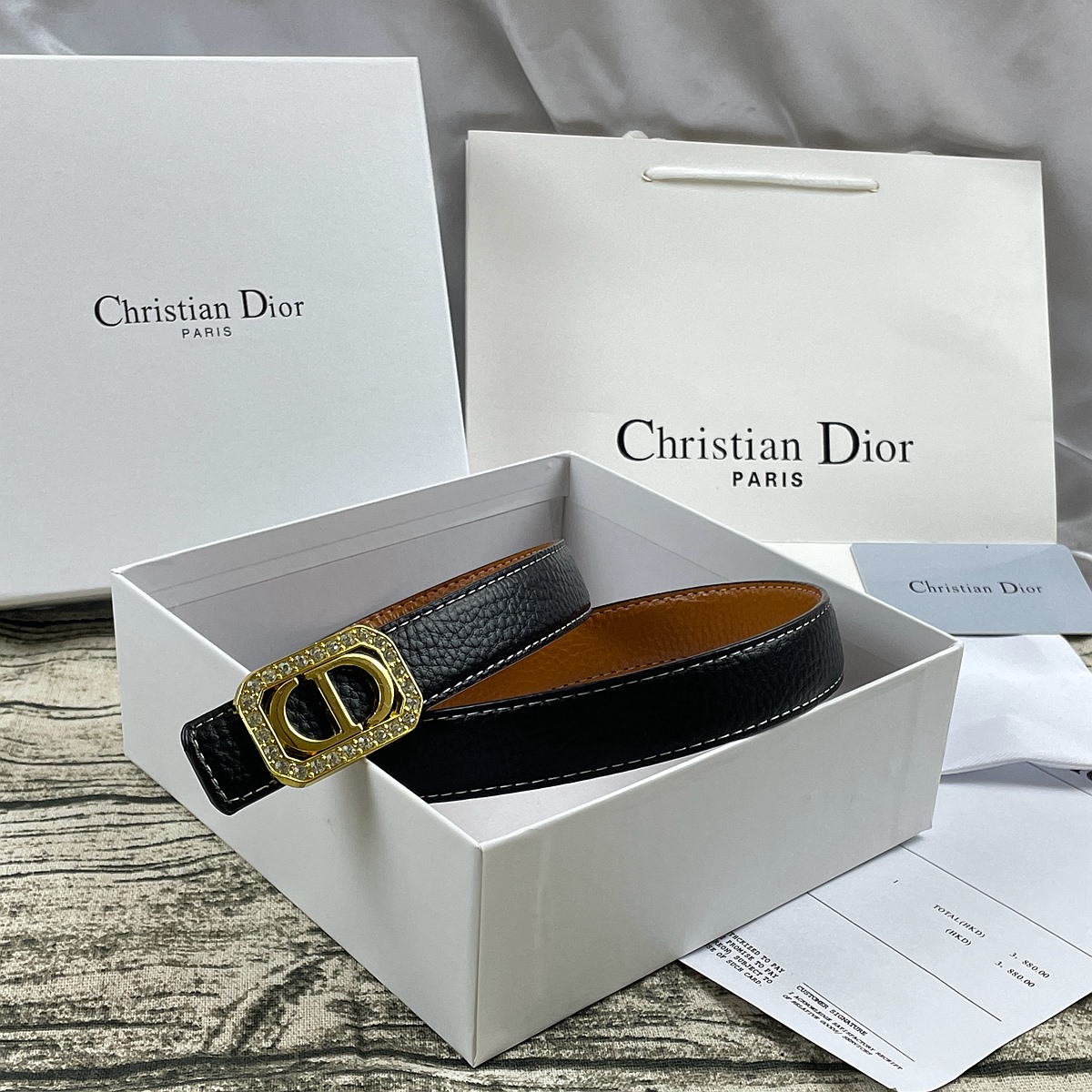 Replica DIOR belt