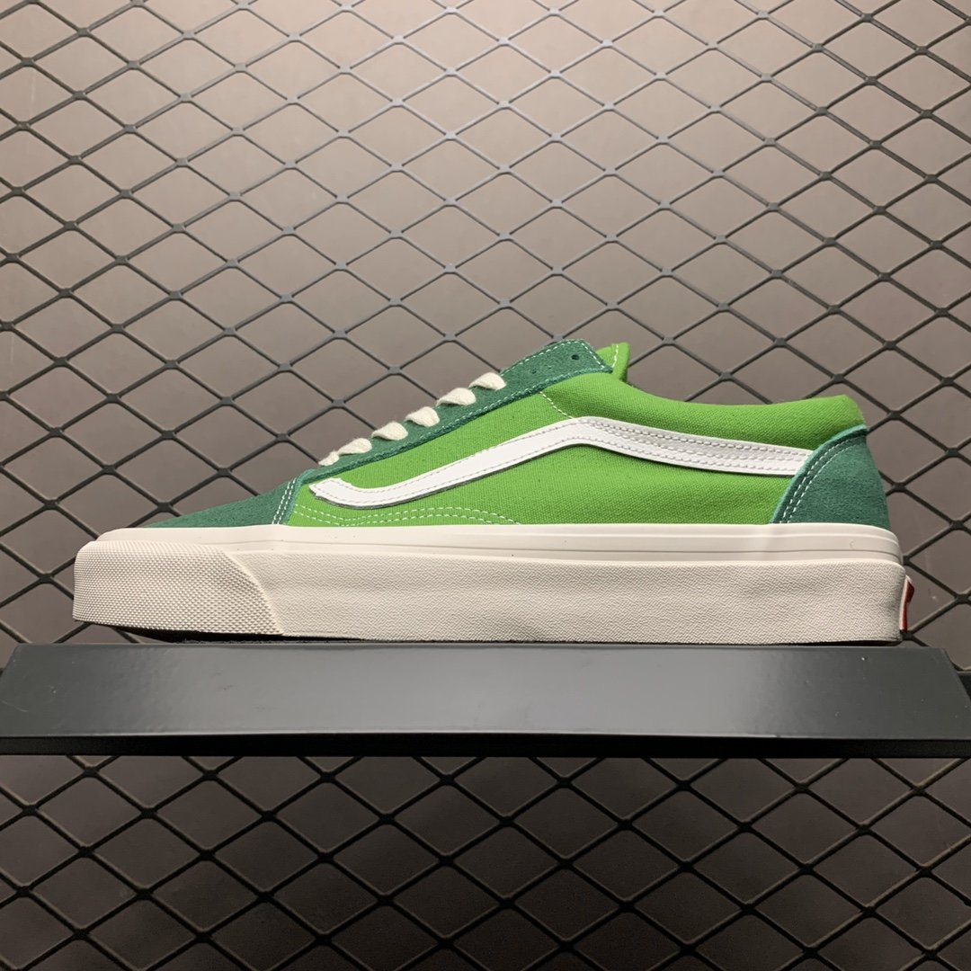 Replica Vans Shoe Vans Style 36 GREEN2 35-44