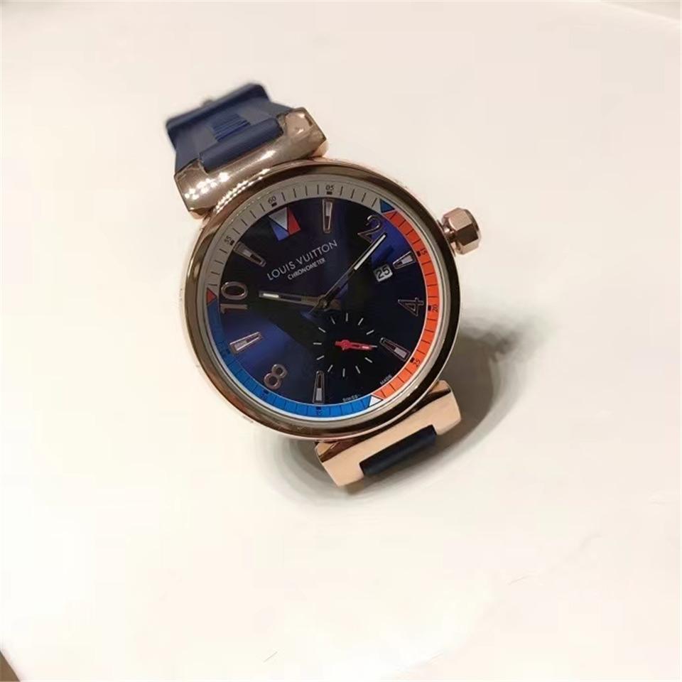 Replica LOUIS VUITTON LV 904l Stainless Steel Quartz Watch 41MM