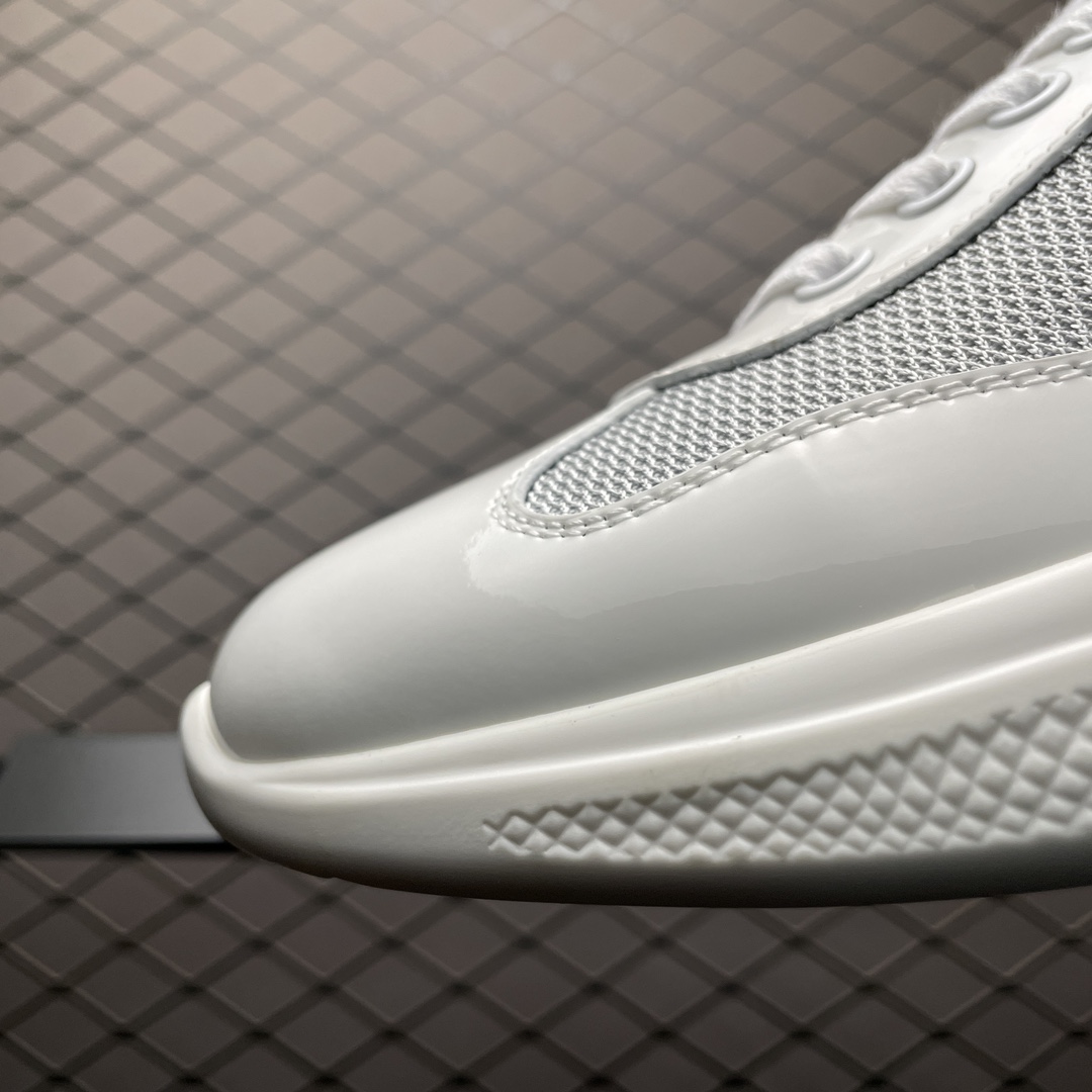 Replica Prada Shoe Prada Calzature Uomo Size 38-46 White