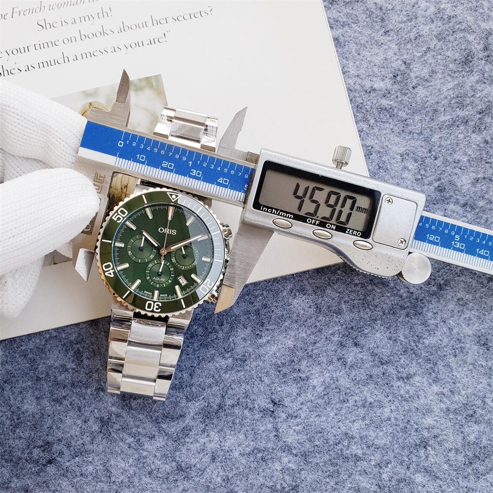 Replica ORIS 904l Stainless Steel Quartz Watch 46MM