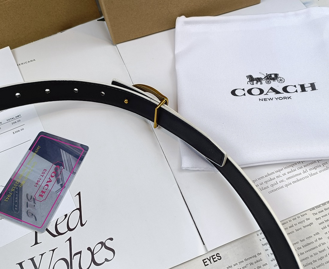 Replica COACH belt