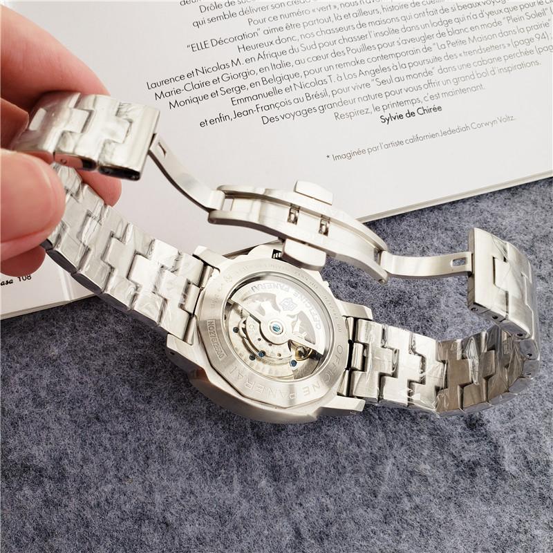 Replica Panerai 904l Stainless Steel Automatic Mechanical Watch 43MM
