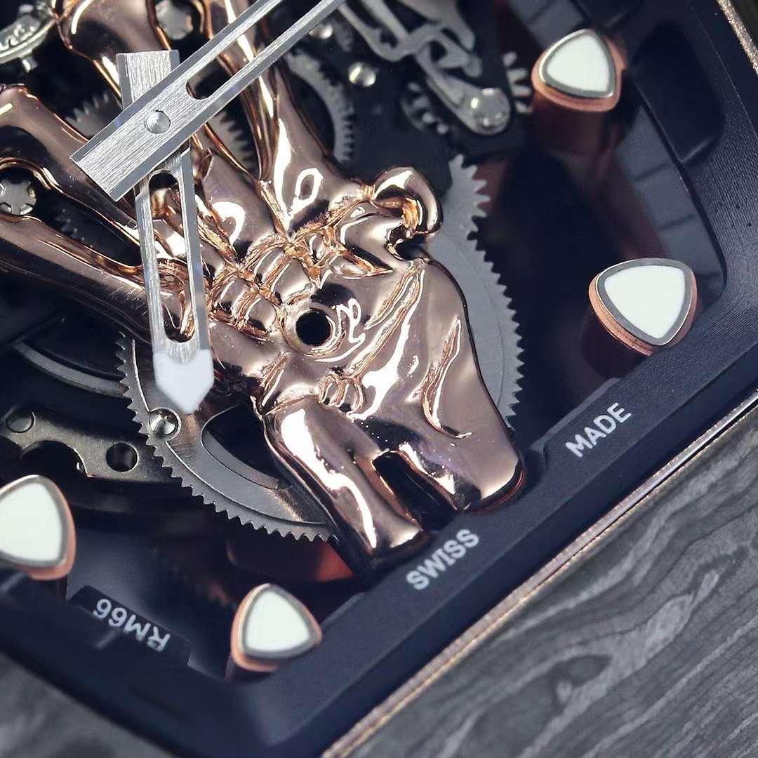 Replica Richard Mille Carbon Fiber Automatic Machine Watch 42MM