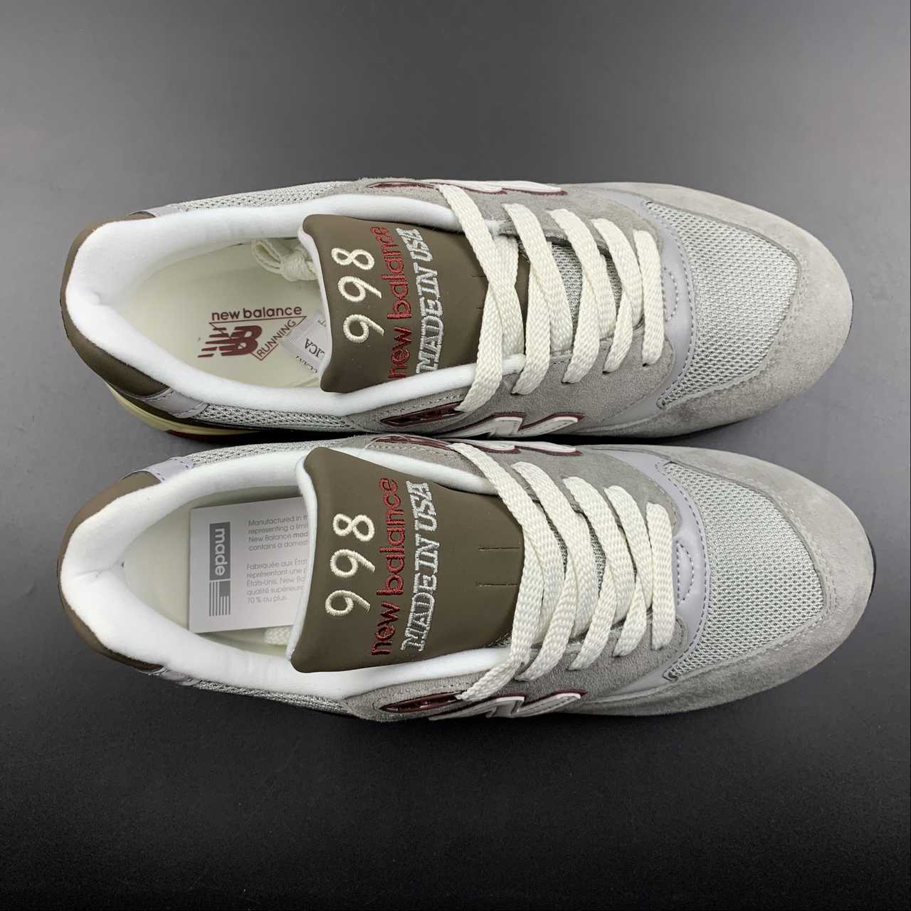 Replica New Balance Shoe New Balance NB998 M998GB   39.5 40 40.5 41.5 42 42.5 43 44