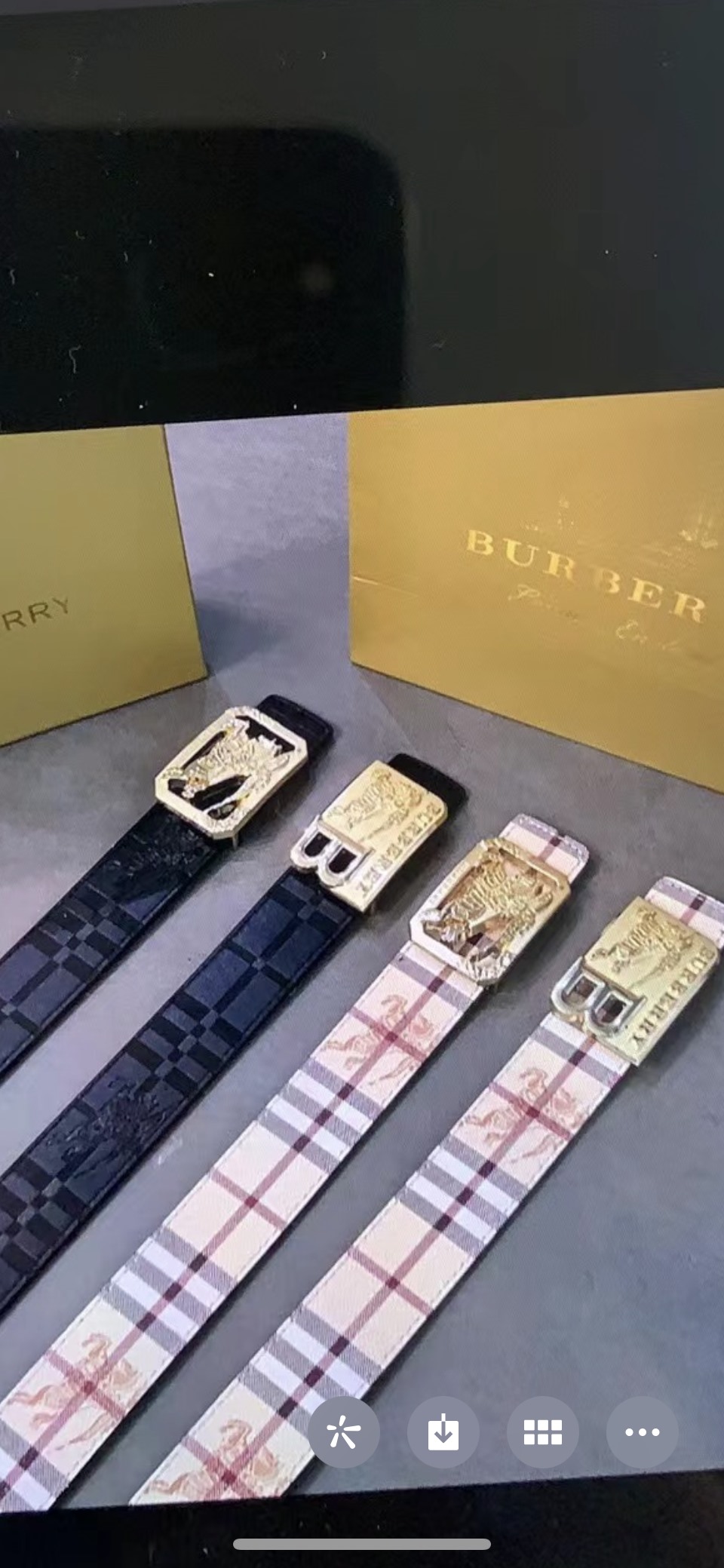 Replica BURBERRY belt