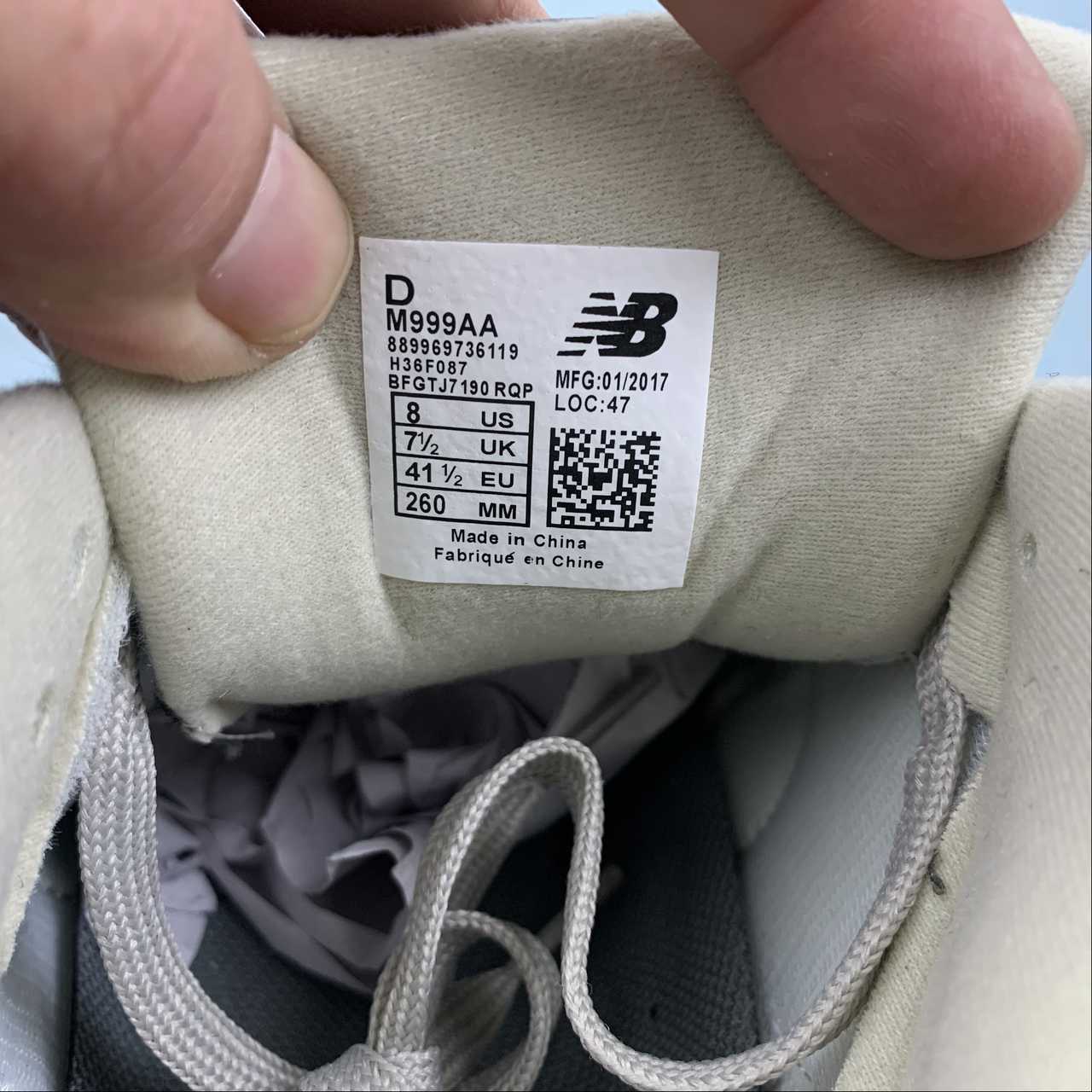 Replica New Balance Shoe New Balance NB999  ML999AA  39.5 40 40.5 41.5 42 42.5 43 44