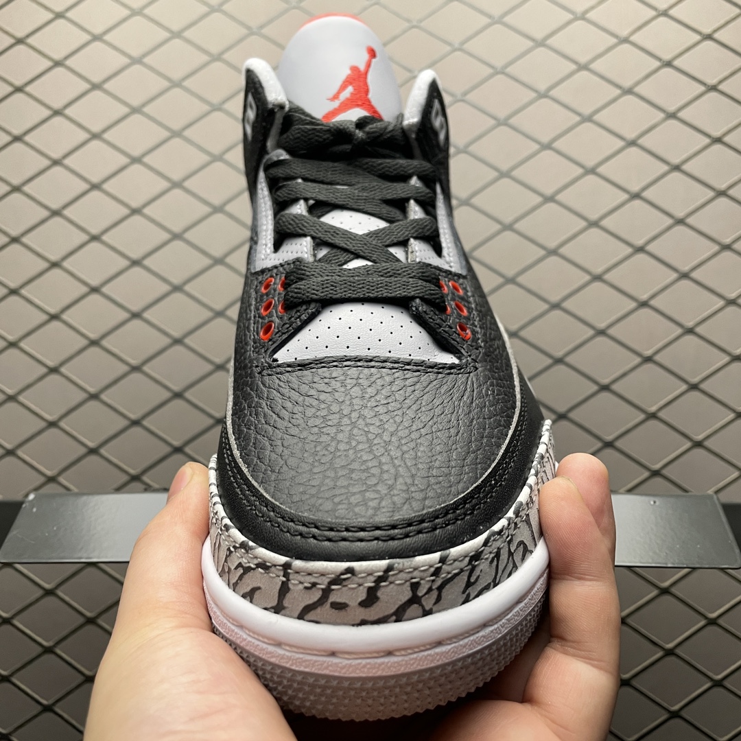 Replica Air Jordan Shoe Air Jordan 3 OG Black Cement  854262-001 size 40-47