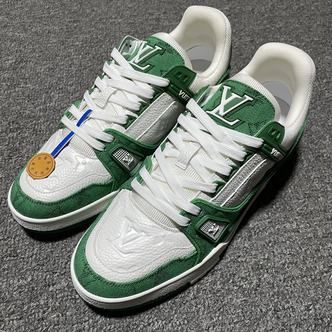 Replica Louis Vuitton Shoe Louis Vuitton LV Trainer Size 38-46X