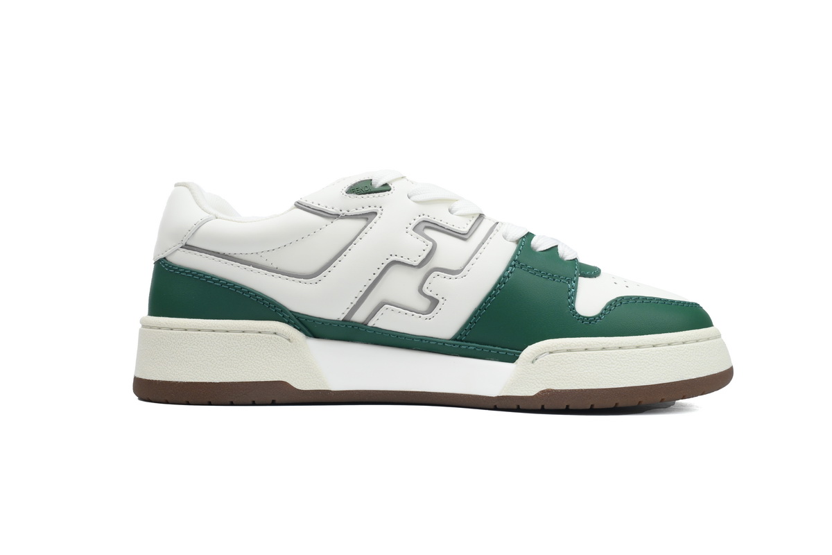 Replica Fendi Shoe Fendi Match White Green