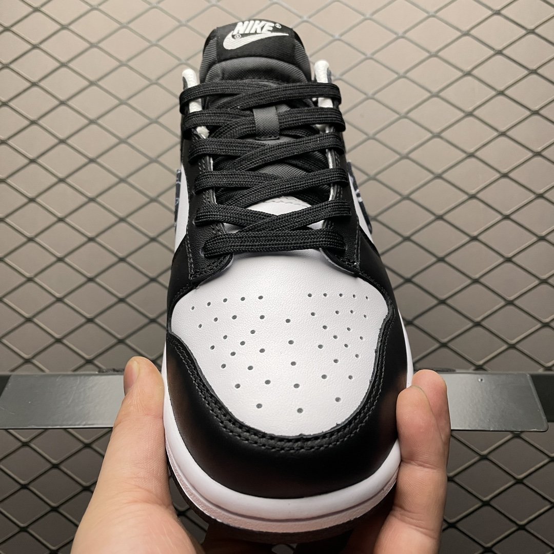 Replica Nike Dunk SB Shoe Nike Dunk Low RetroBlack Paisley DH4401-100 SIZE 36-47_01299