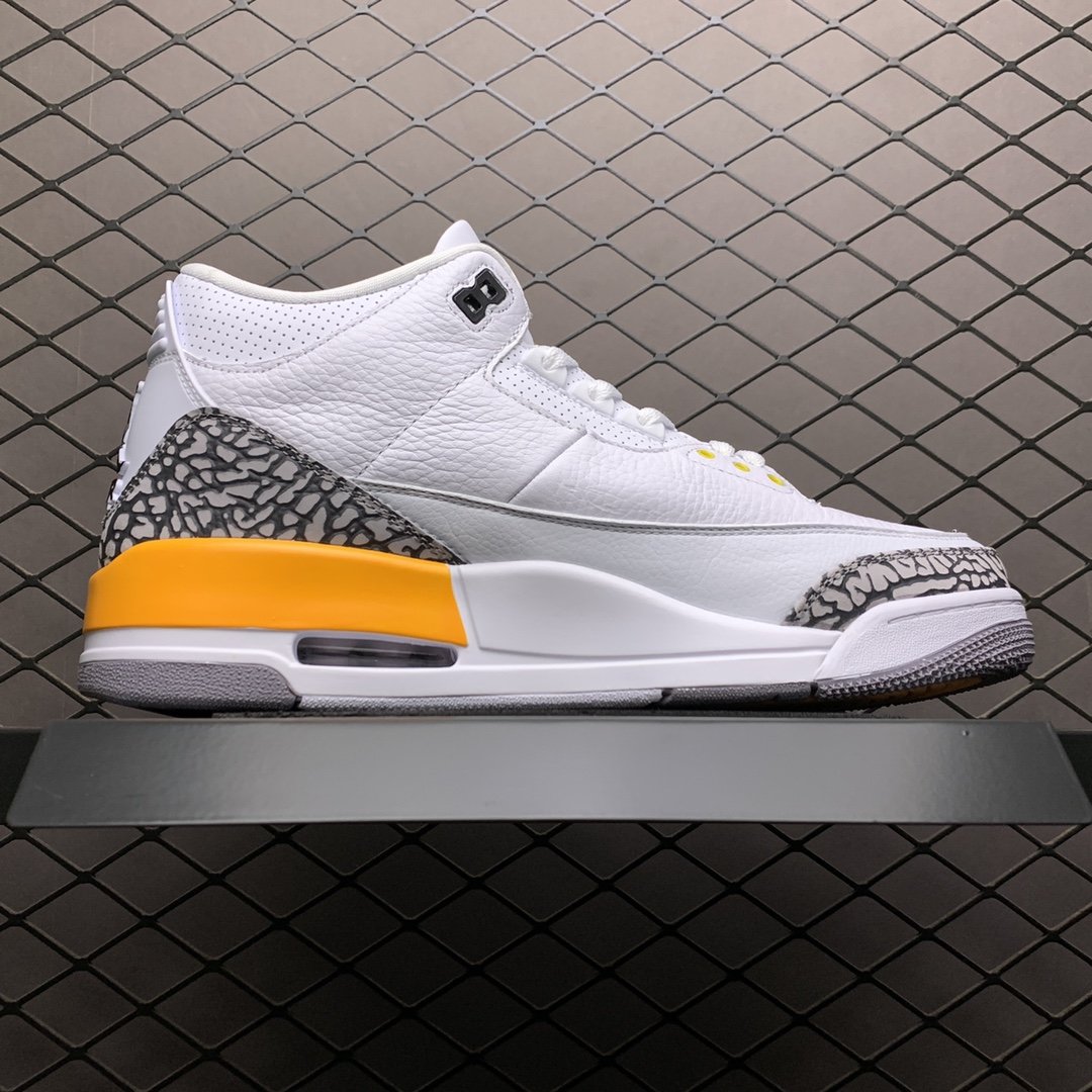 Replica Air Jordan Shoe Air Jordan 3 RetroLaser Orange AJ3 CK9426-108 40-47.5