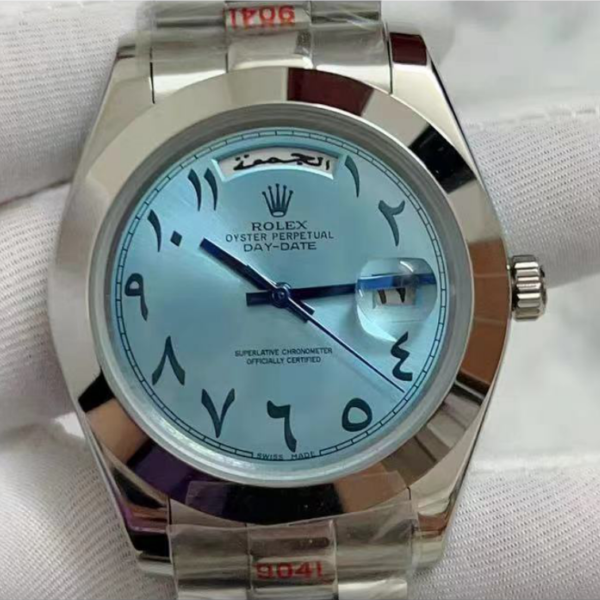 Replica Rolex DayDate 904l Stainless Steel Automatic Mechanical Watch 40mm