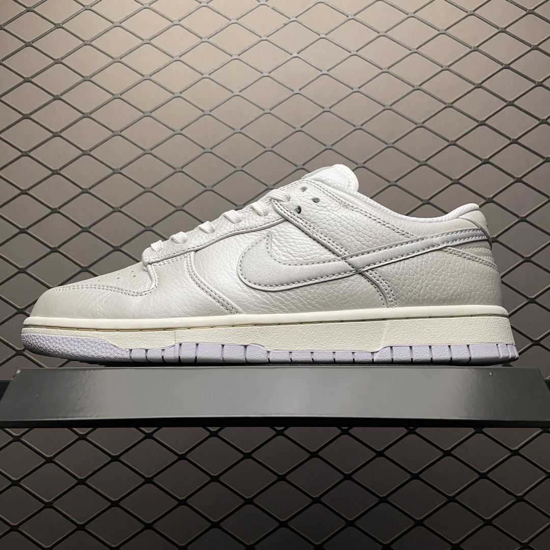 Replica Nike Dunk SB Shoe Nike Dunk Low Metallic Silver   DX3197-09