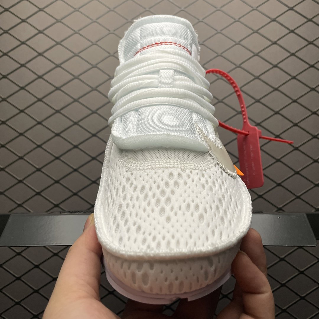 Replica OFF White Shoe Off-White x Nike Air Presto 2.0 White The 10 OW AA3830-10036-45