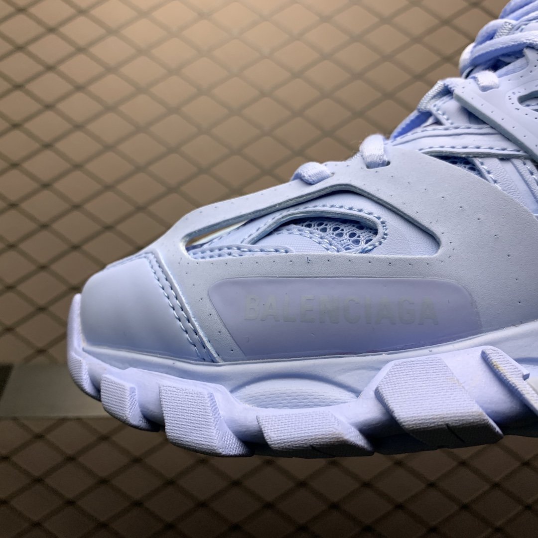 Replica Balenciaga Shoe Balenciaga Track LED Lights Blue 36-45