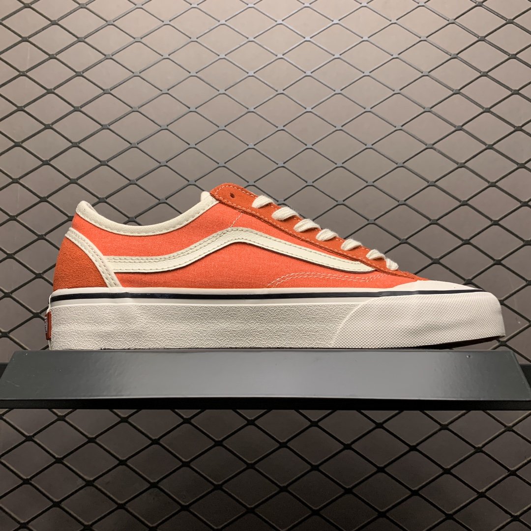 Replica Vans Shoe Vans Style 36 Decon Orange 35-44