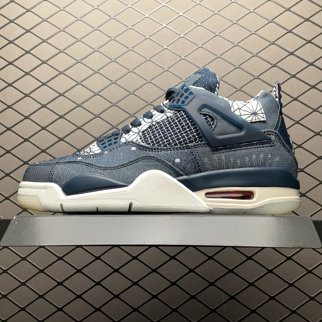 Replica Air Jordan Shoe Air Jordan 4 RetroDeep Ocean AJ4 CW0898-400 Size 40-47.5