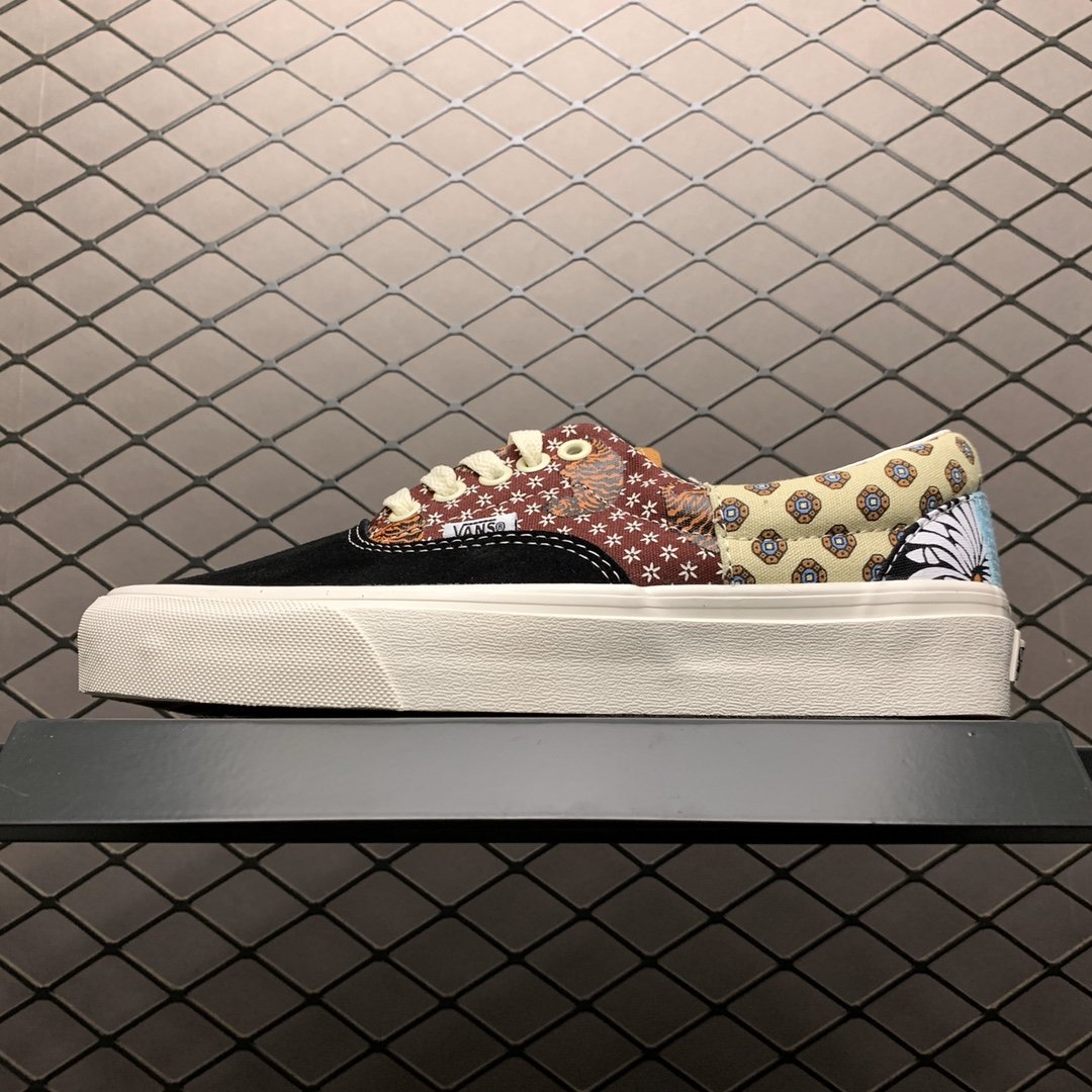 Replica Vans Shoe Vans Era Black Red Beige Size 35-44