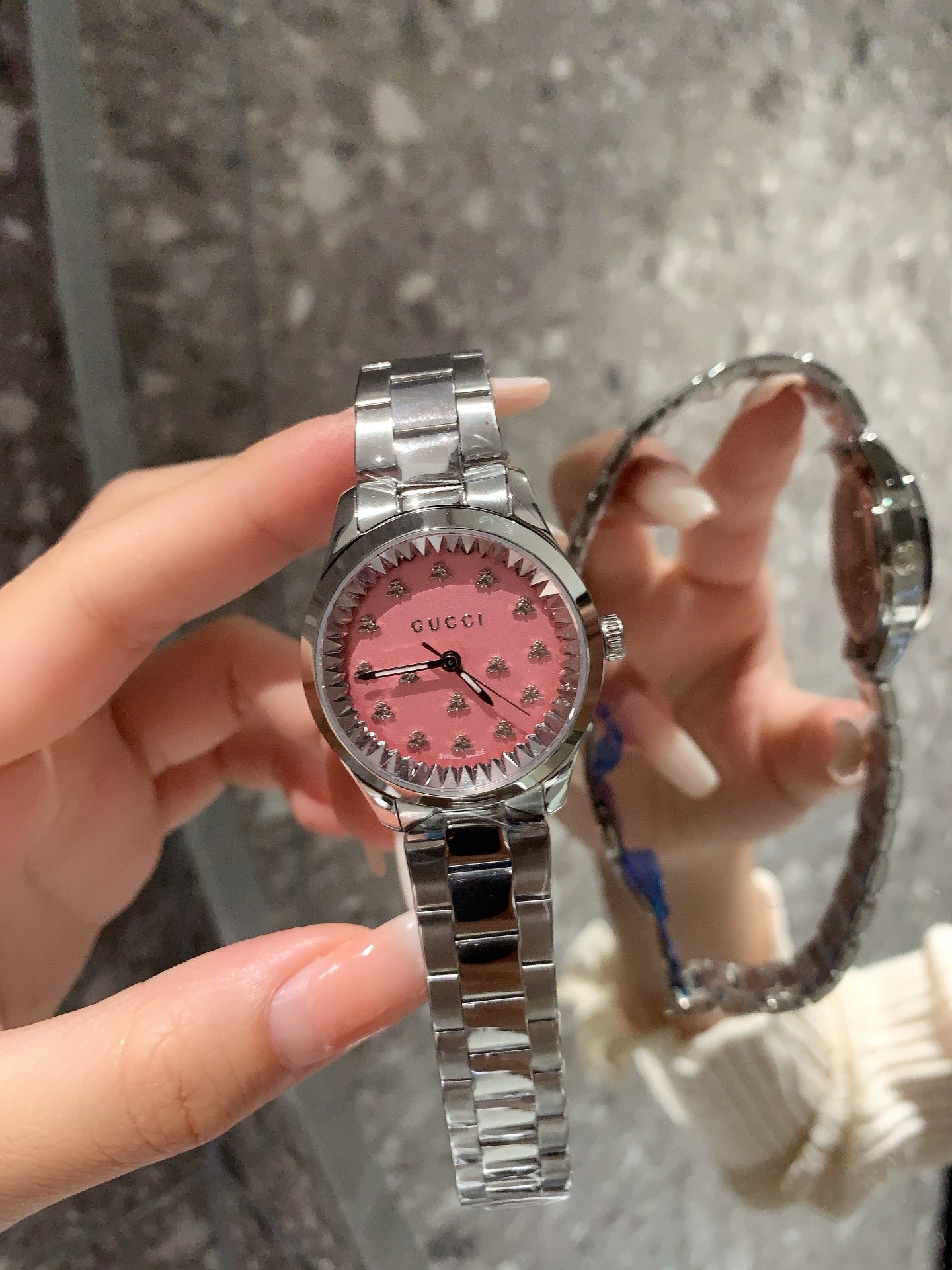 Replica Gucci 904l Stainless Steel Quartz Watch 32MM
