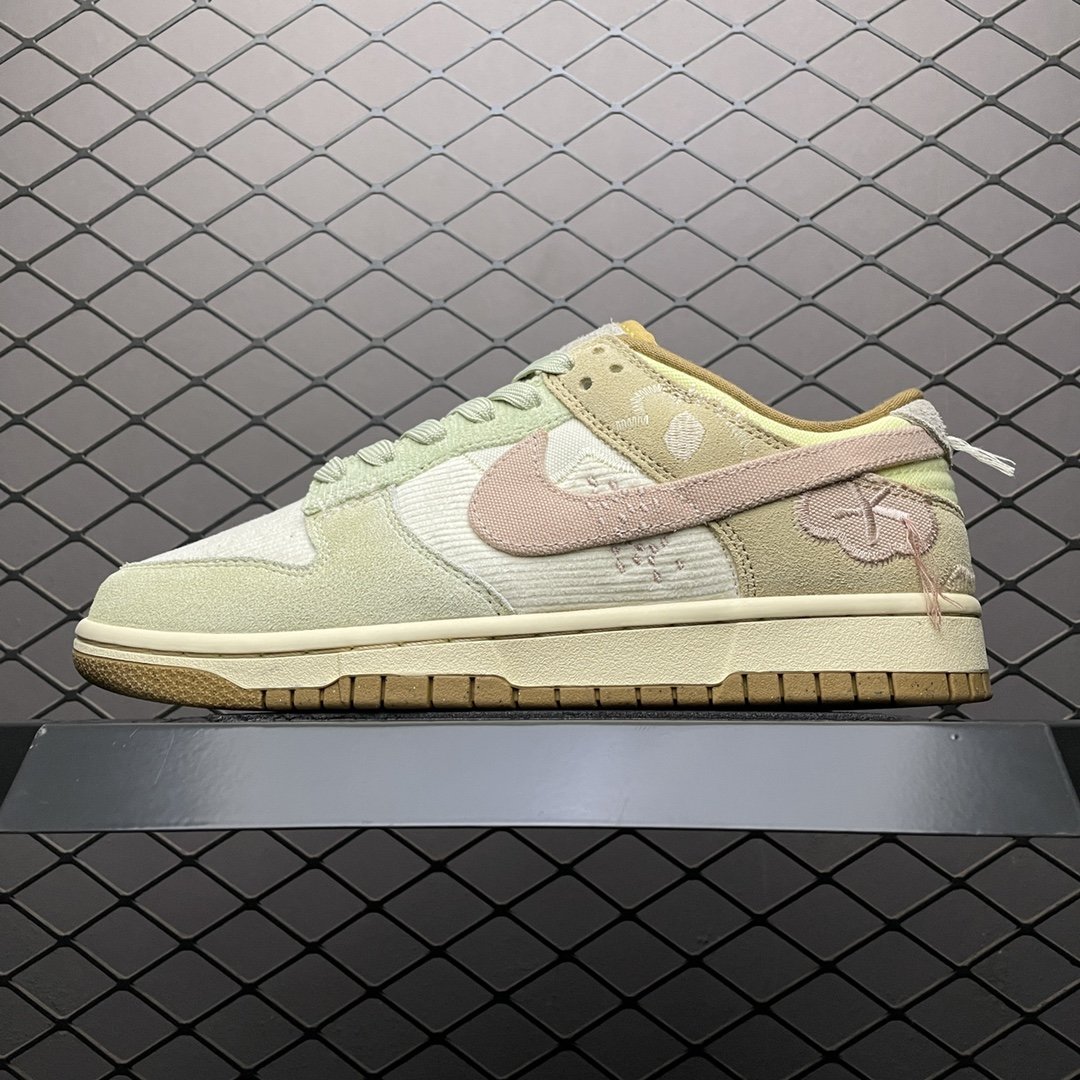 Replica Nike Dunk SB Shoe Nike Dunk LowBright SideDQ5076-121  Size 36