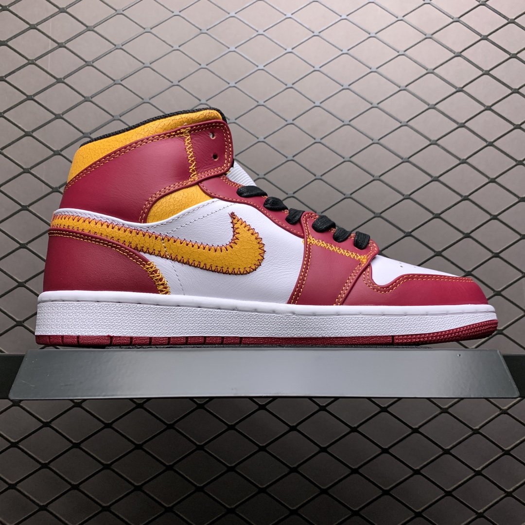 Replica Air Jordan Shoe Air Jordan 1 Mid AJ1 DC0350-100 36-46