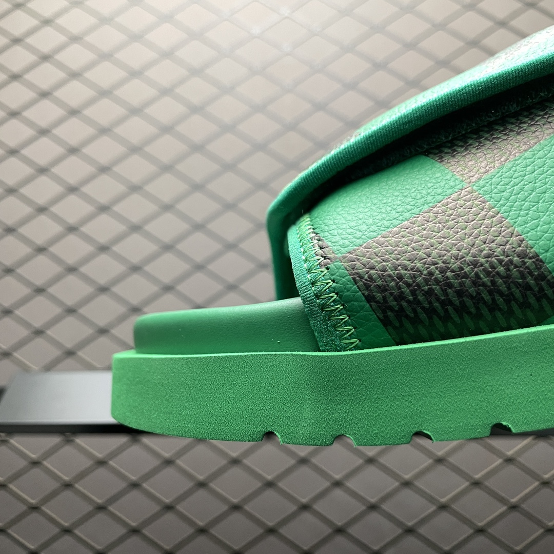 Replica Louis Vuitton Shoe Louis Vuitton Oasis Miami Damier Size 38-46 Green