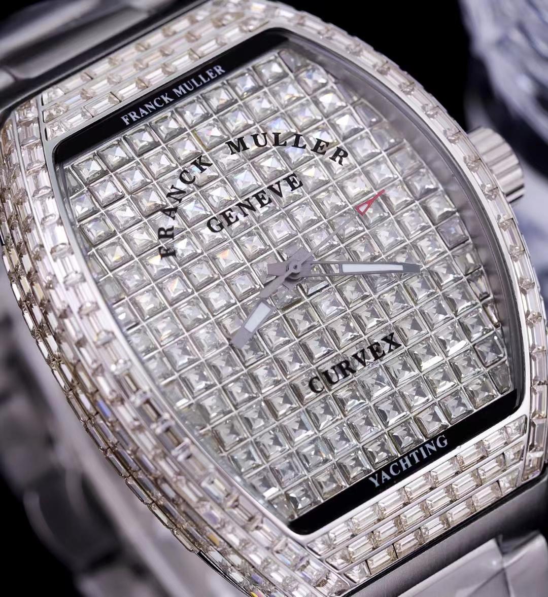 Replica Franck Muller 904l Stainless Steel Automatic Machine Watch 42MM