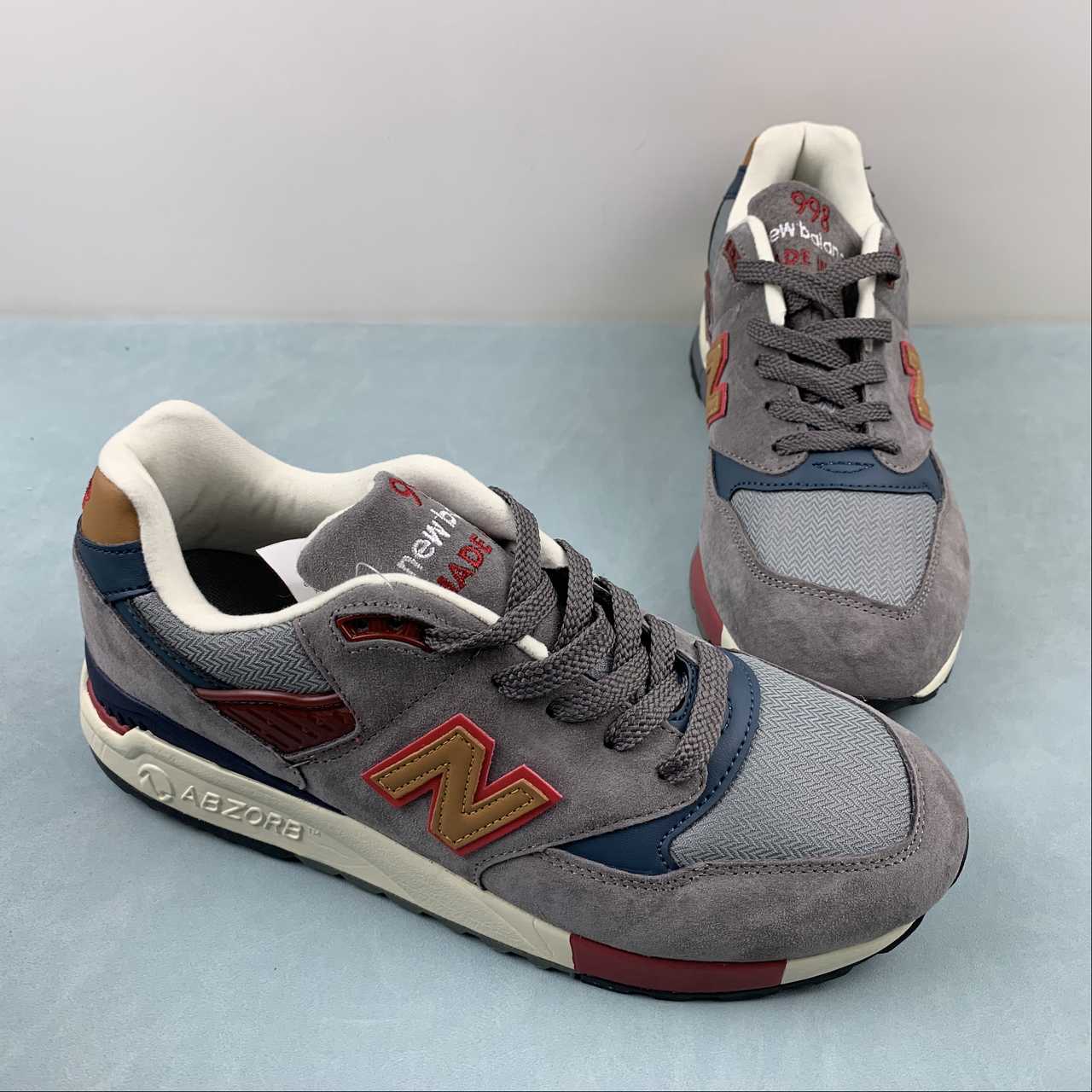 Replica New Balance Shoe New Balance NB998 M998DBR   39.5 40 40.5 41.5 42 42.5 43 44