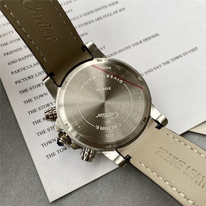 Replica Cartier Rotonde 904l Stainless Steel Automatic Mechanical Watch 46mm