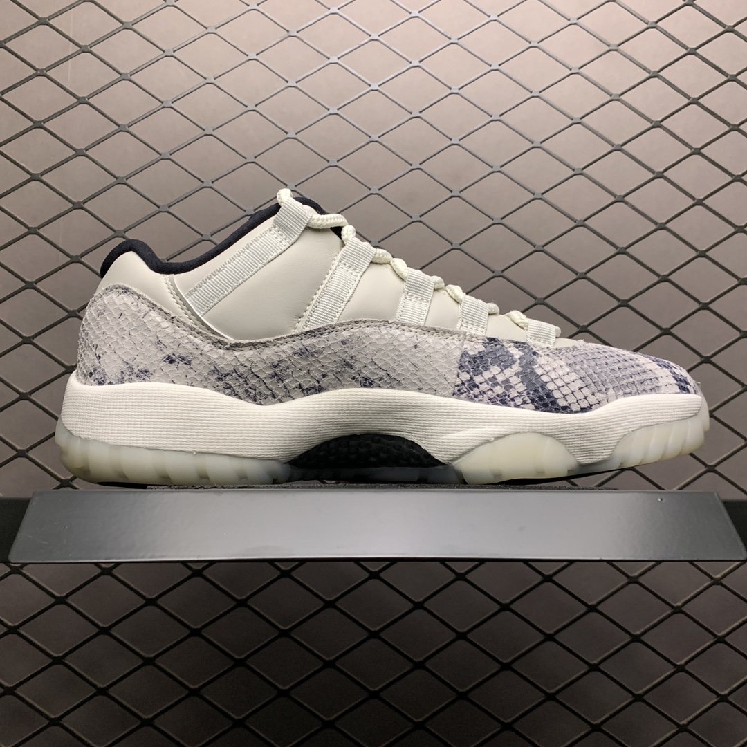 Replica Air Jordan Shoe Air Jordan 11 Low Snakeskin AJ11 CD6846-002 40-47.5