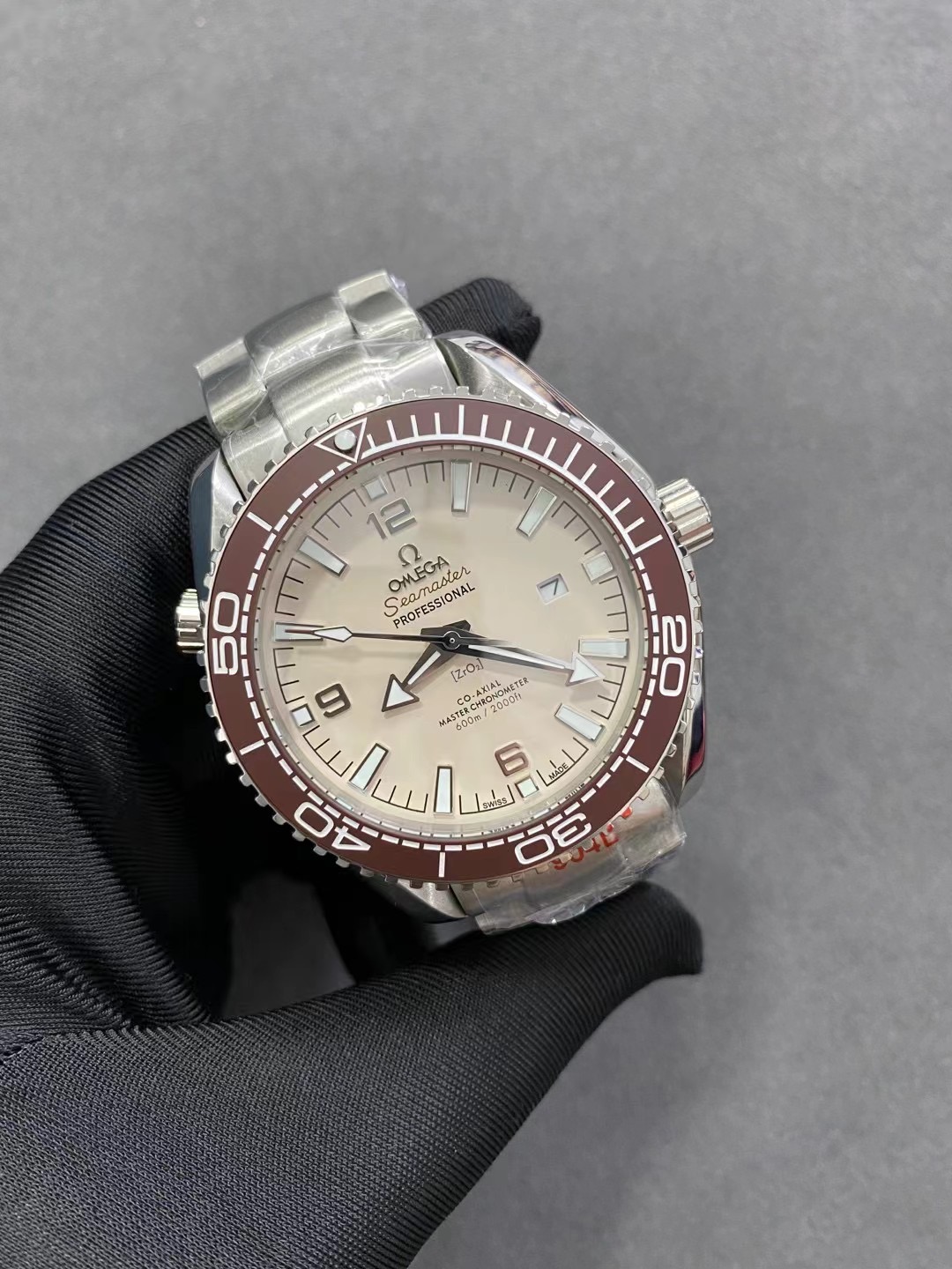 Replica Omega 904l Stainless Steel Automatic Machine Watch 44MM