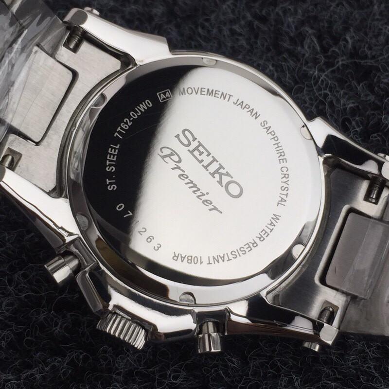 Replica Seiko 904l Stainless Steel VK Quartz Watch 40MM