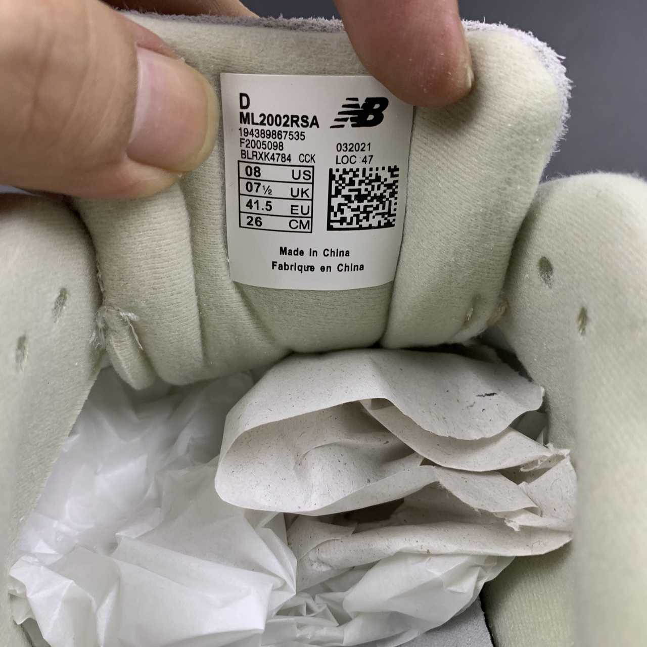 Replica New Balance Shoe New Running Shoes New Balance NB2002  M2002RSA  36-45