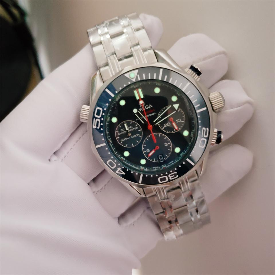 Replica OMEGA Seamaster 904l Stainless Steel Quartzl Watch 42MM