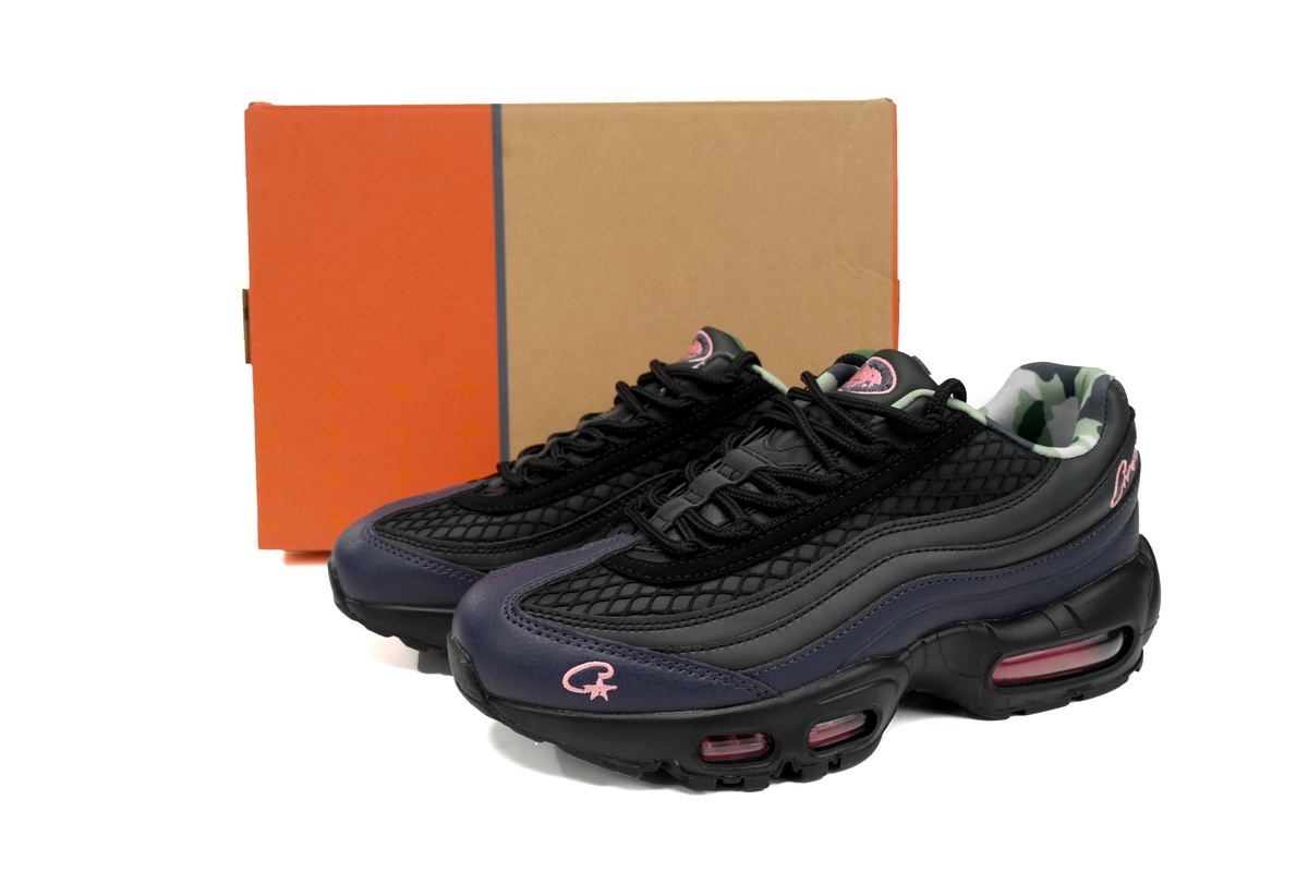Replica Nike Air Max Shoe Corteiz Corteiz x Nike Air Max 95 FB2709-001 Pink Beam