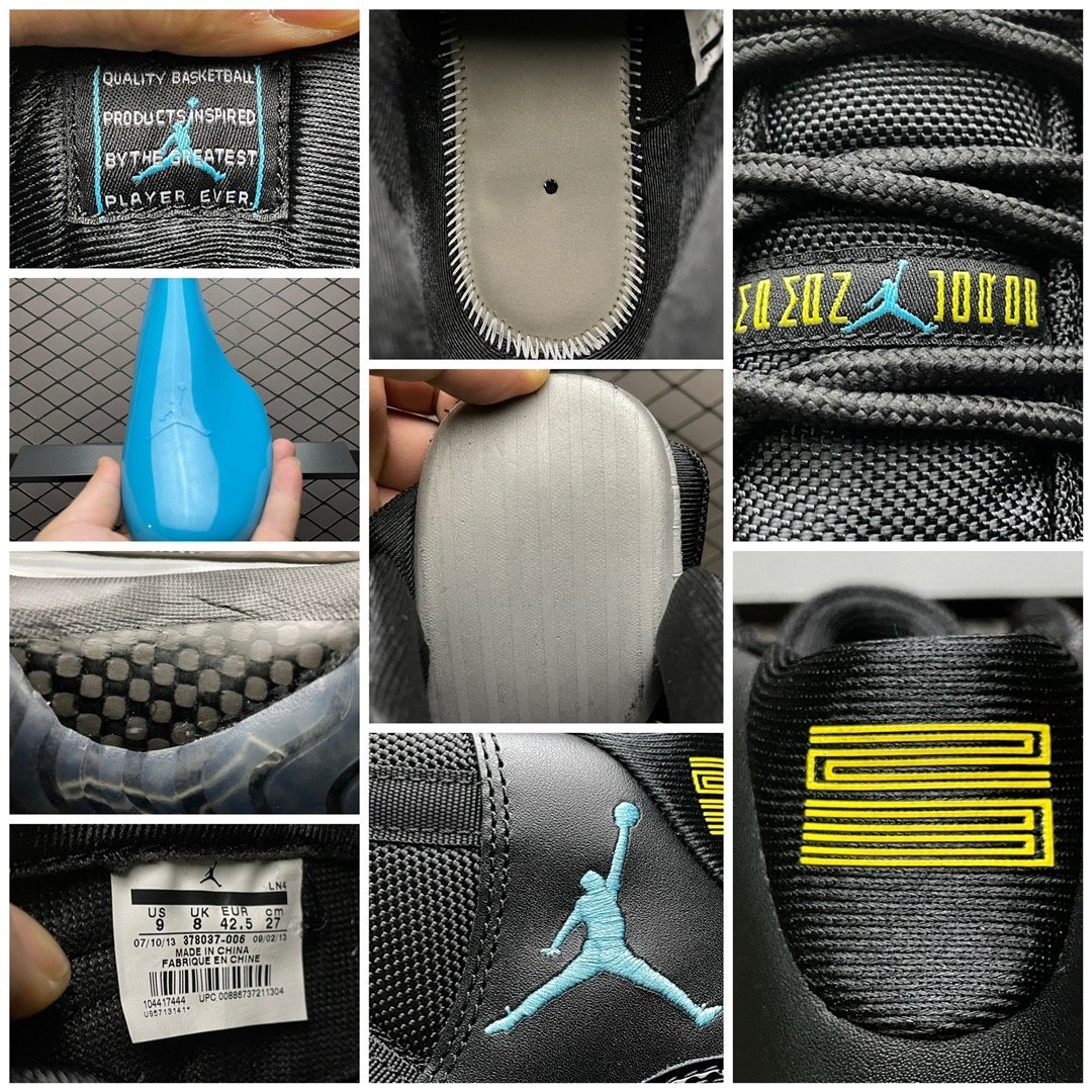Replica Air Jordan Shoe Air Jordan 11 Retro Gamma Blue AJ1 378037-006 40-47