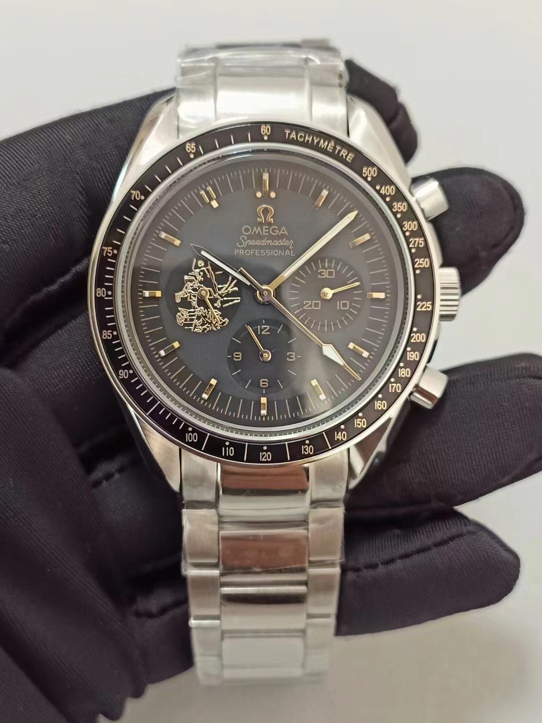 Replica OMEGA Speedmaster 904l Stainless Steel Automatic Mechanical Watch 42MM