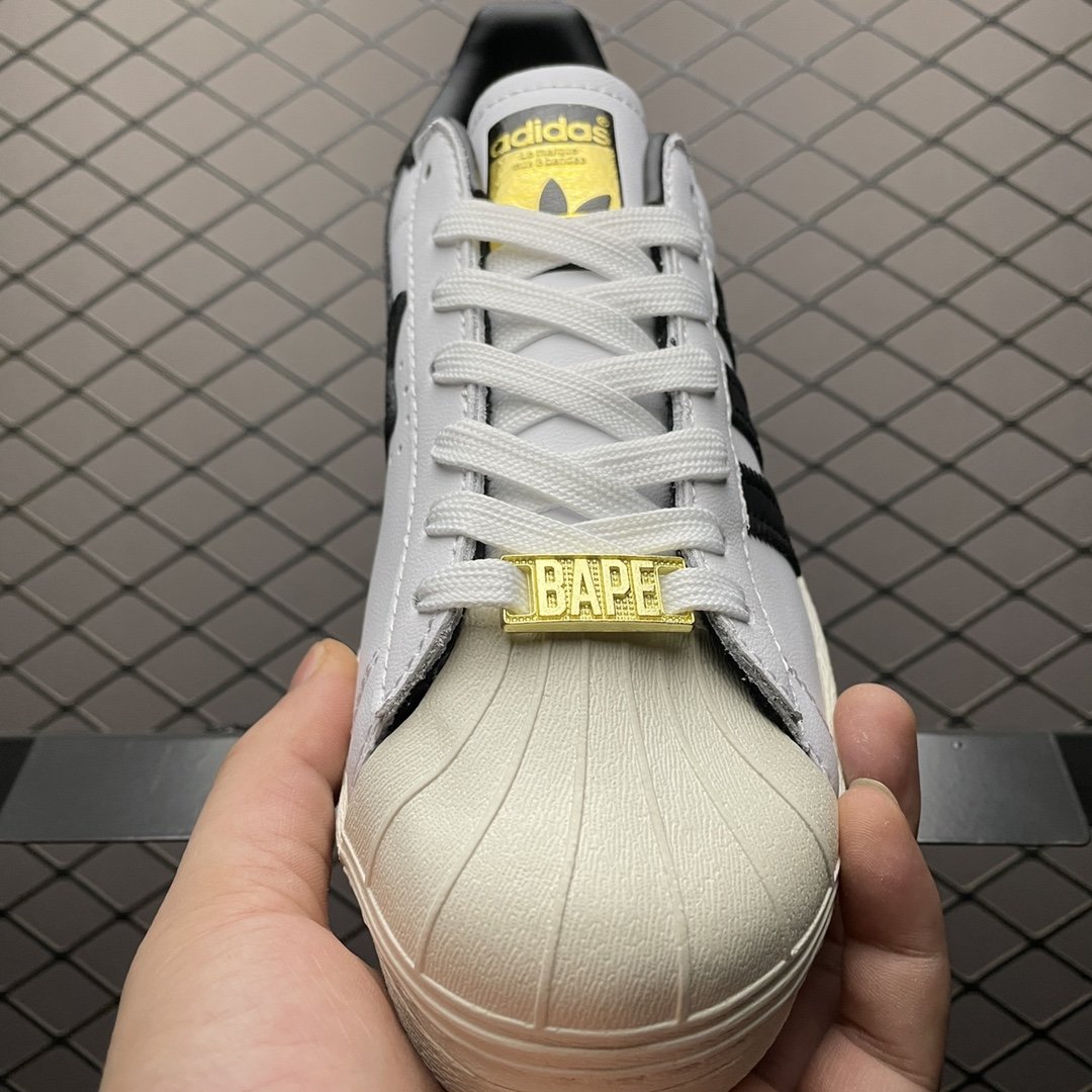 Replica Bape Shoe Bape x Adidas Superstar GZ8980 SIZE 35-45