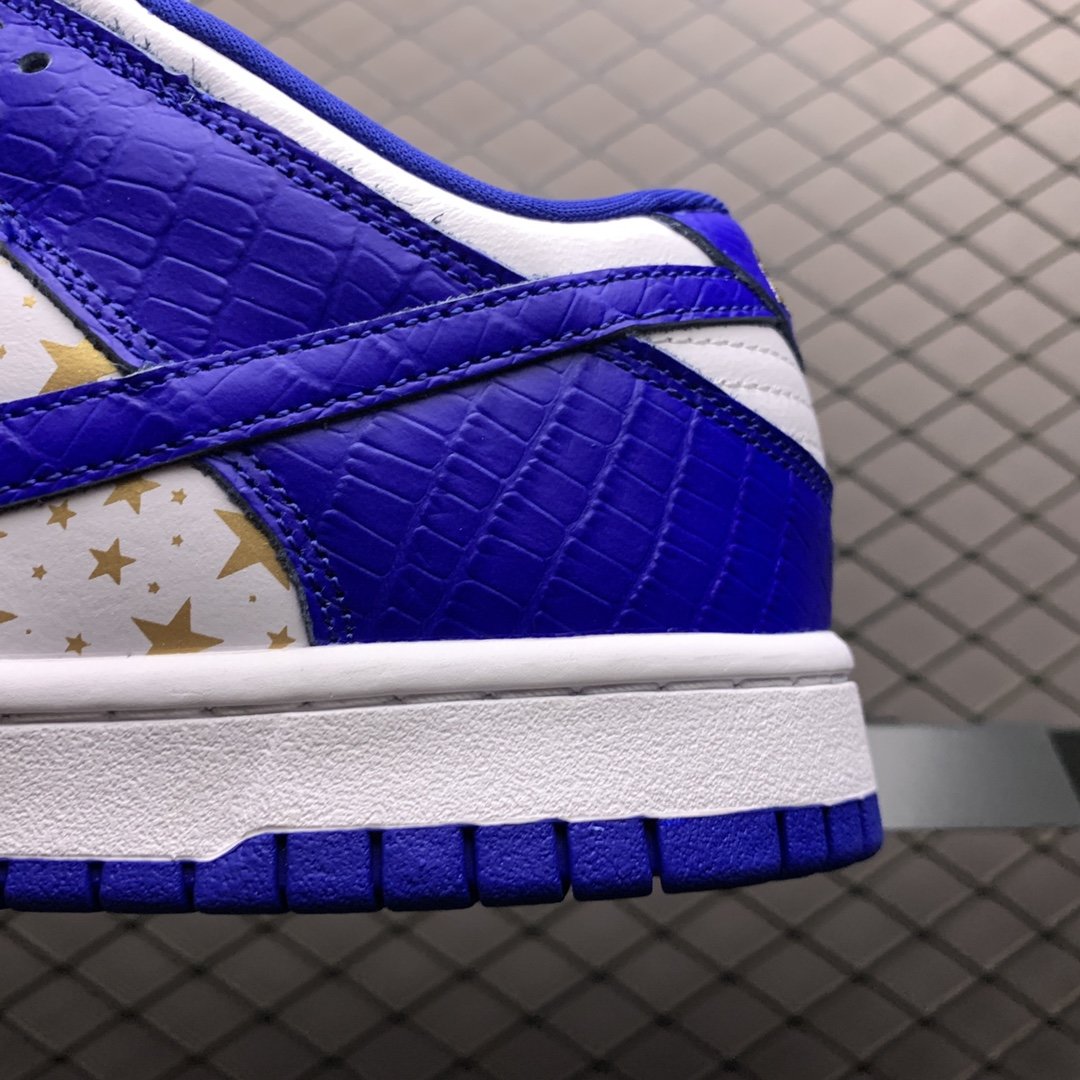 Replica Nike Dunk SB Shoe Supreme x Nike SB Dunk Low SUP DH3228-100 36-47.5