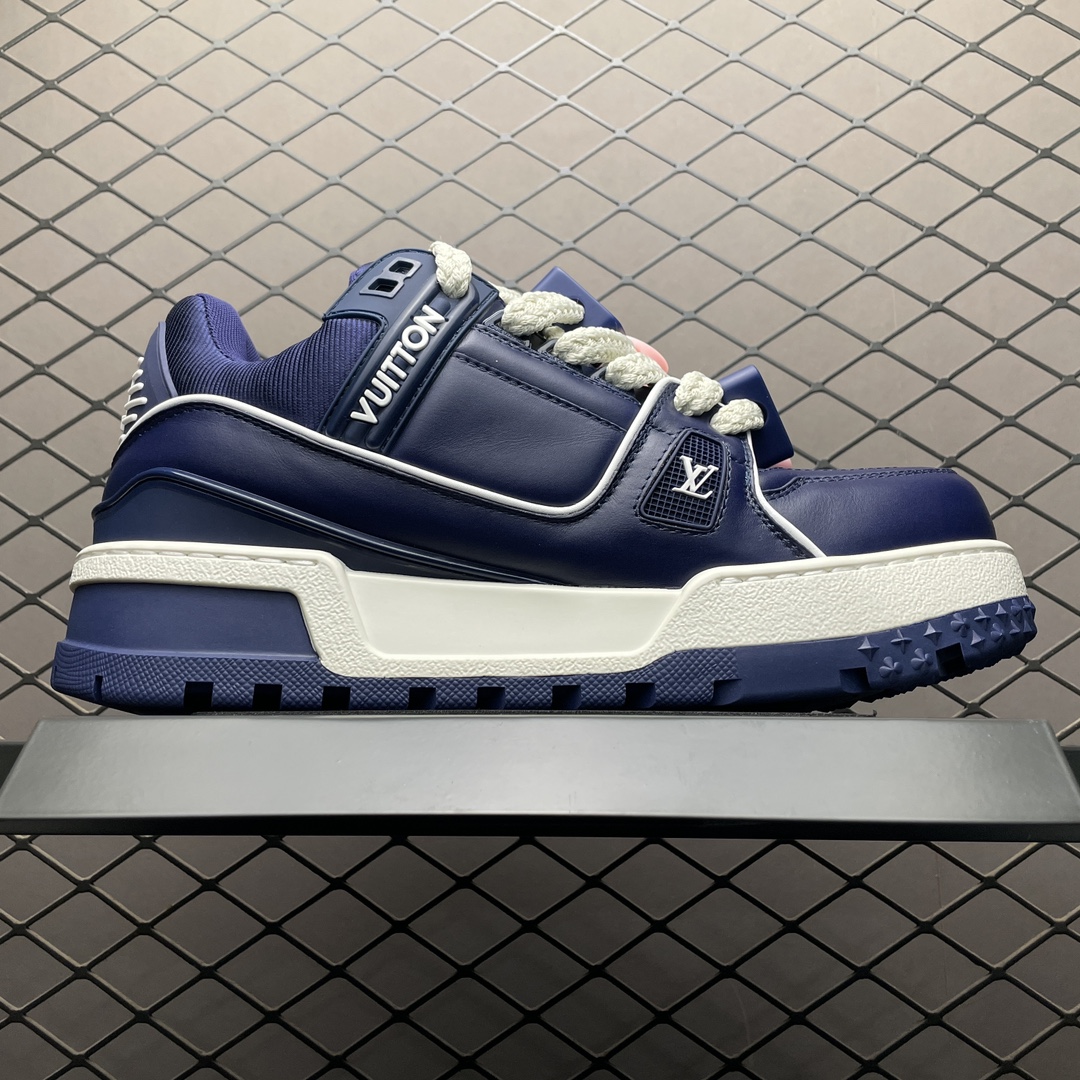 Replica LV Shoe Louis Vuitton LV Trainer Maxi  b