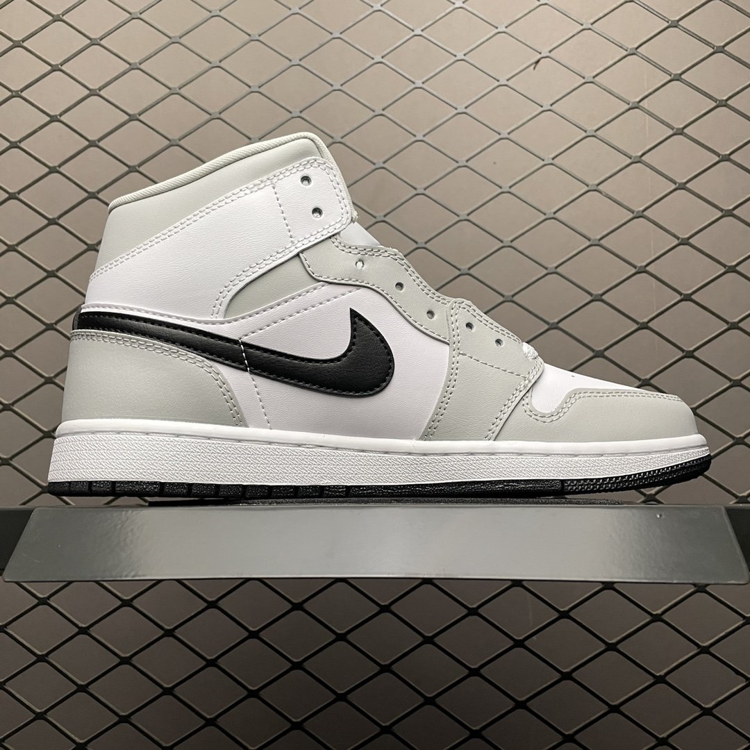 Replica Air Jordan Shoe Air Jordan 1 Mid Light Smoke Grey AJ1BQ6472-015 36-46_01308