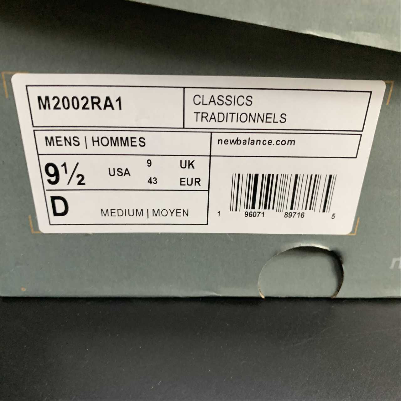 Replica New Balance Shoe New Balance NB2002 M2002RA1  36-47.5