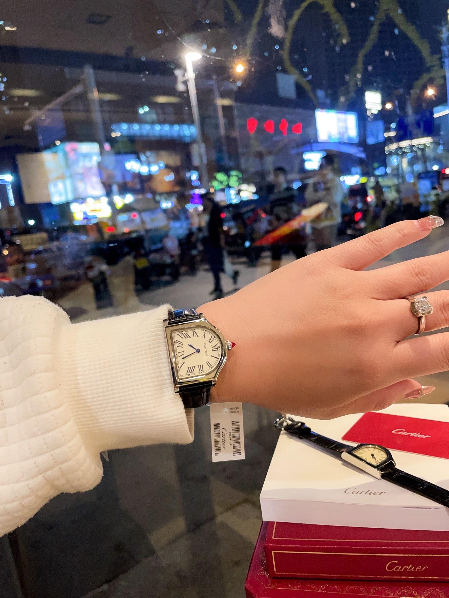 Replica Cartier Tank 904l Stainless Steel Quartz Watch 30mm 24mm