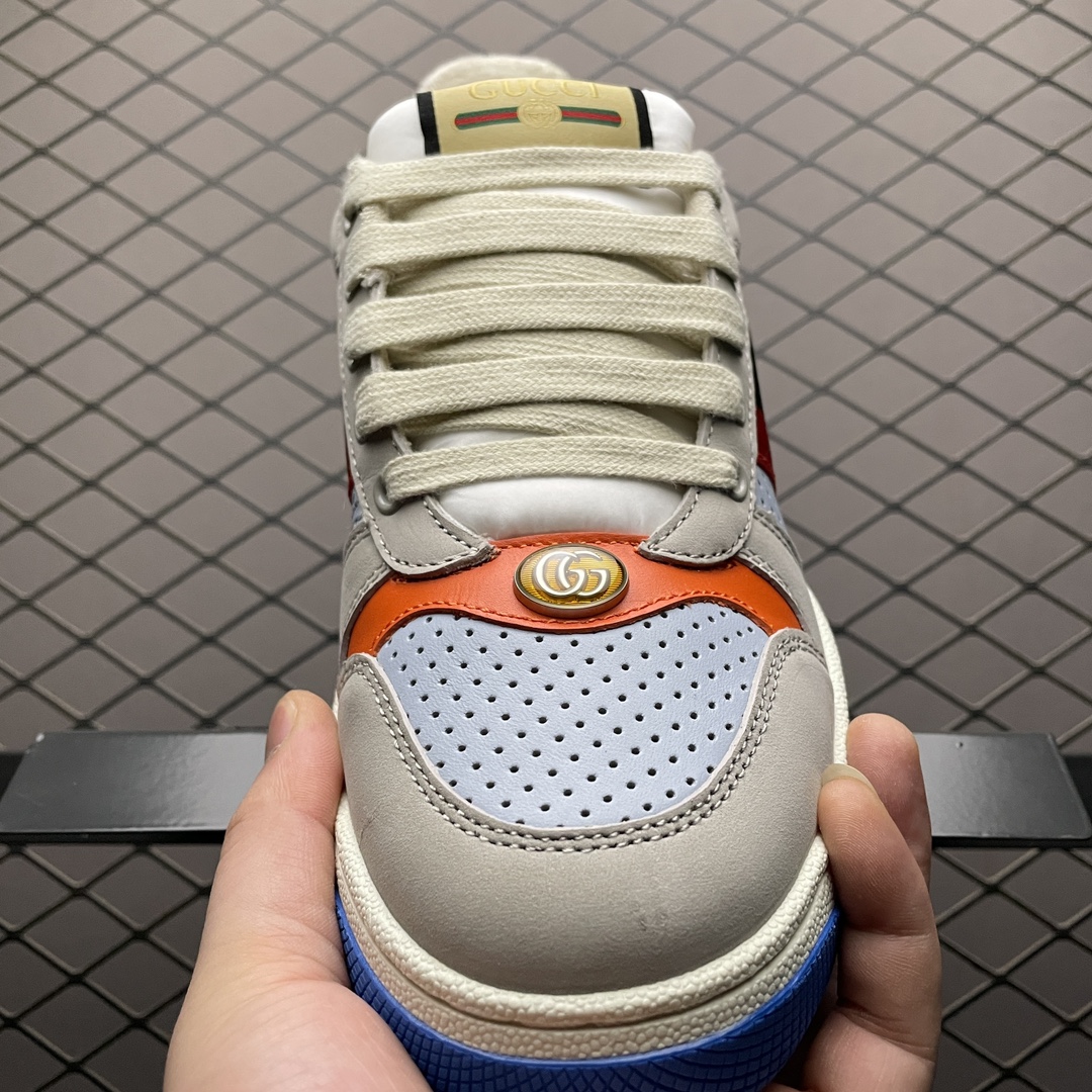 Replica GUCCI Shoe Gucci Screener GG SIZE 35-46 Gray