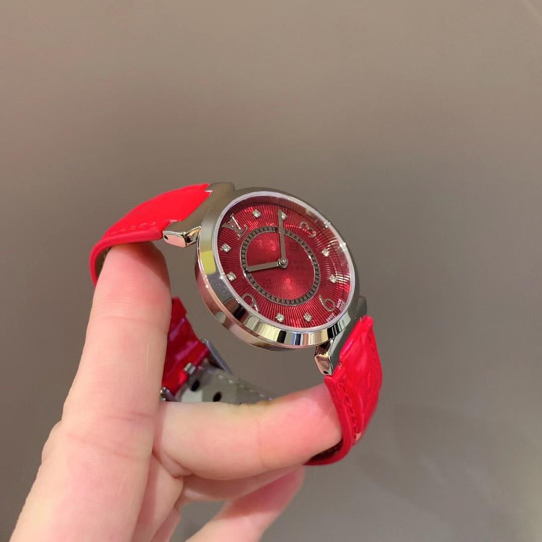 Replica LOUIS VUITTON LV 904l Stainless Steel Quartz Watch 33MM