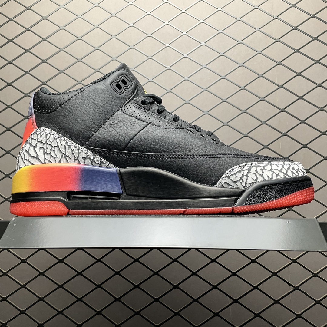Replica Air Jordan Shoe Balvin x Air Jordan 3 Retro SP AJ3 FN0344-001 size 36-48.5