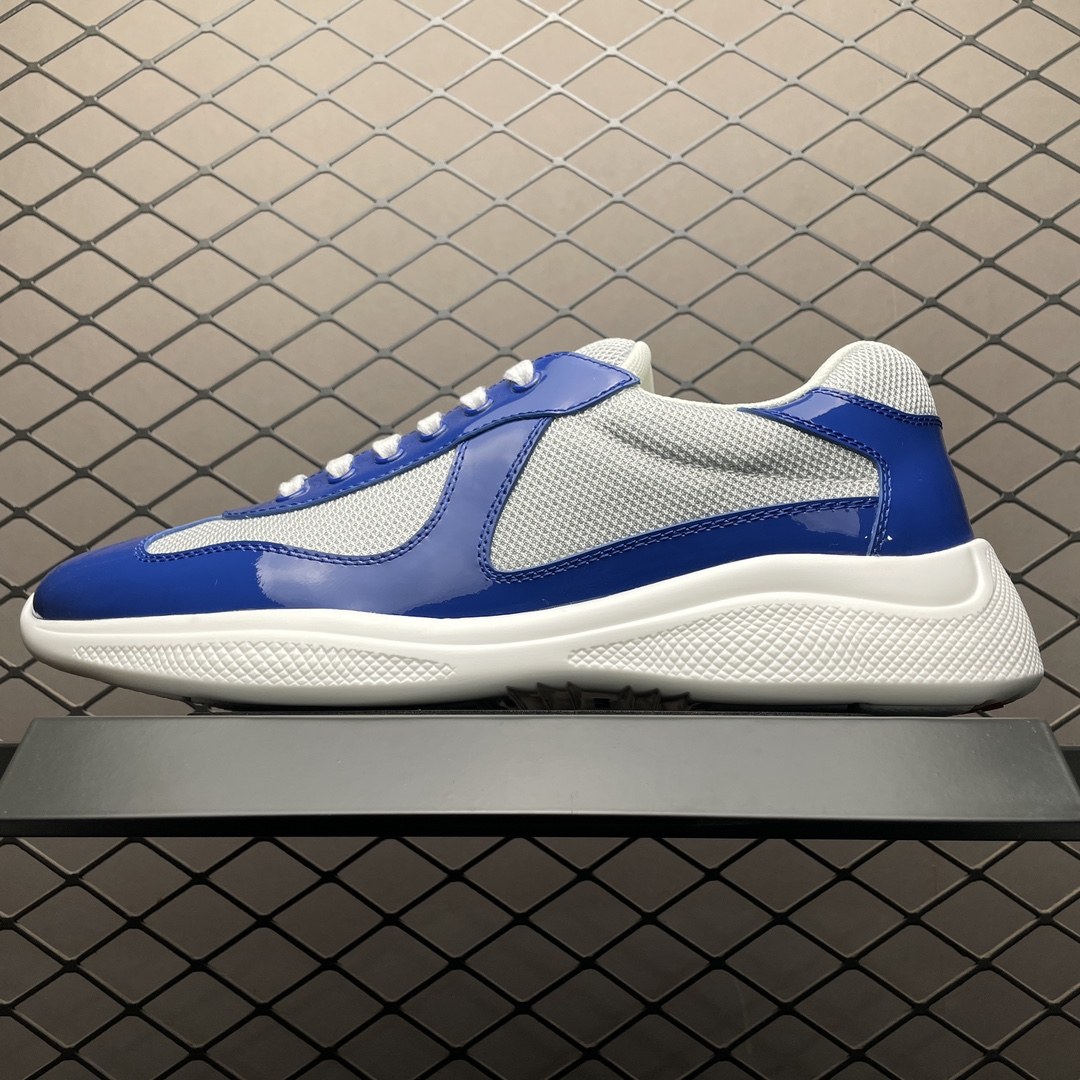 Replica Prada Shoe Prada Calzature Uomo Size 38-46 Blue