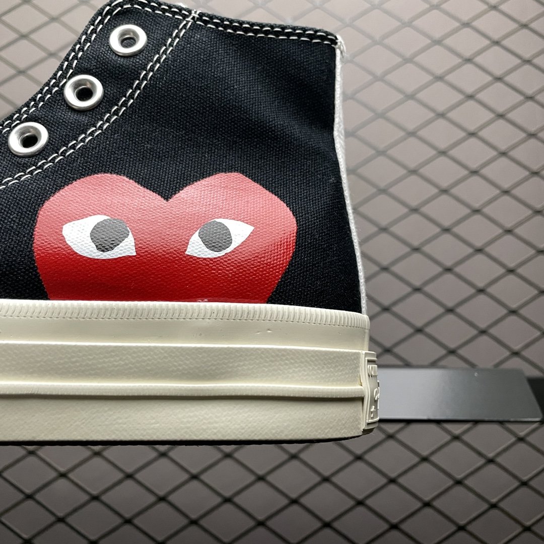 Replica Converse Shoe CDG x Converse CDG PLAY Size 35-44 0938