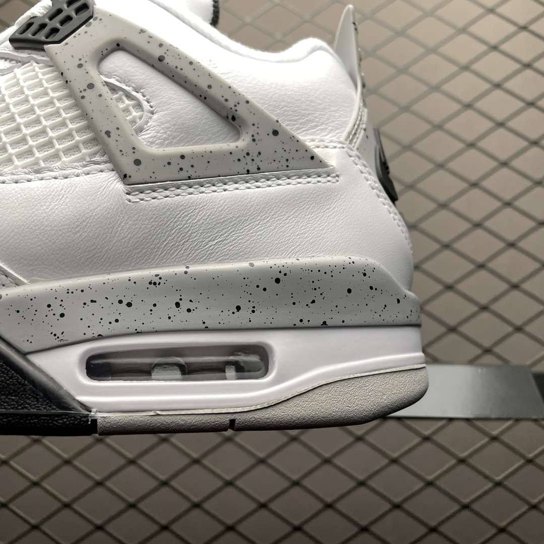 Replica Air Jordan Shoe Air Jordan 4 Retro OG 2016 White Cement AJ4 840606-192 Size 40.548.5